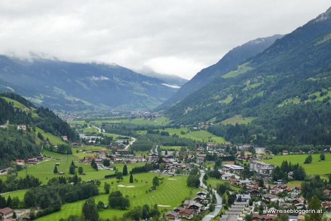 Ausblick ins Gasteiner Tal