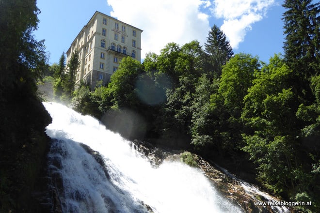 Der Wasserfall in Bad Gastein