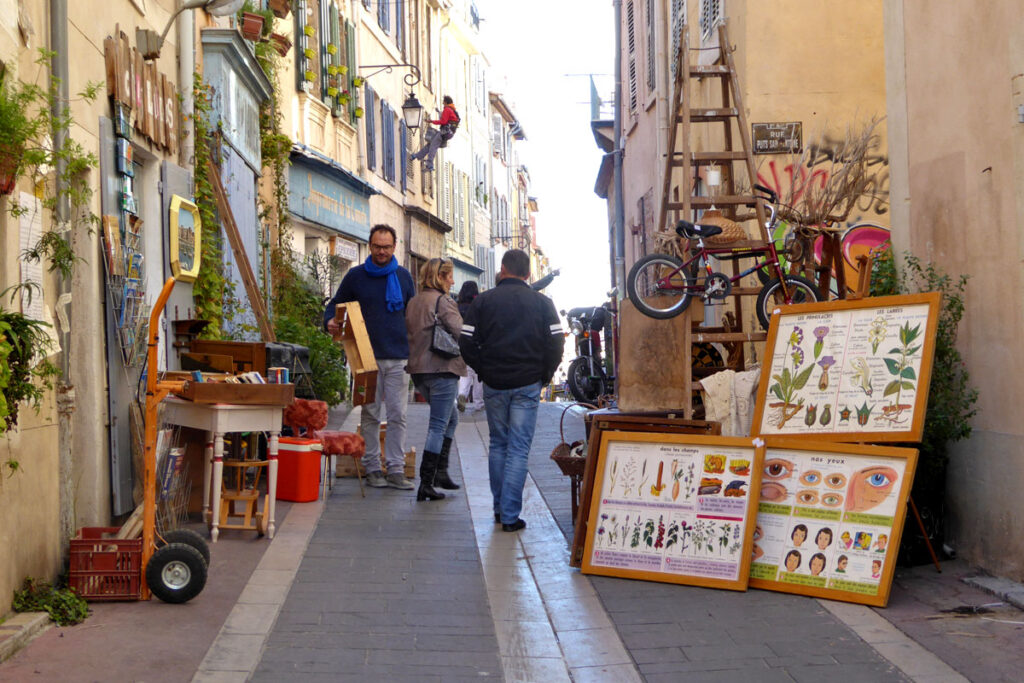 Panier Stadtviertel Marseille