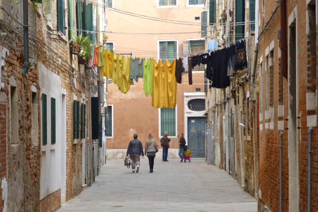 Gasse in Venedig