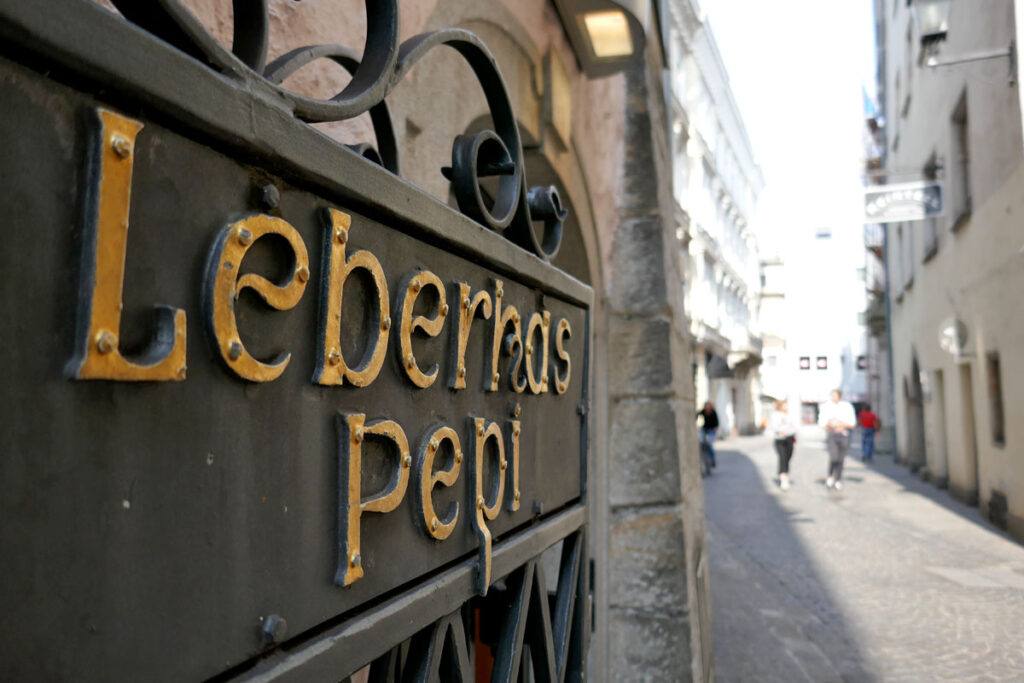 Leberkaspepi . Eine Institution in Linz