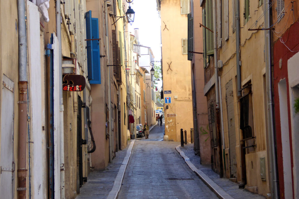 Gasse in Panier Marseille