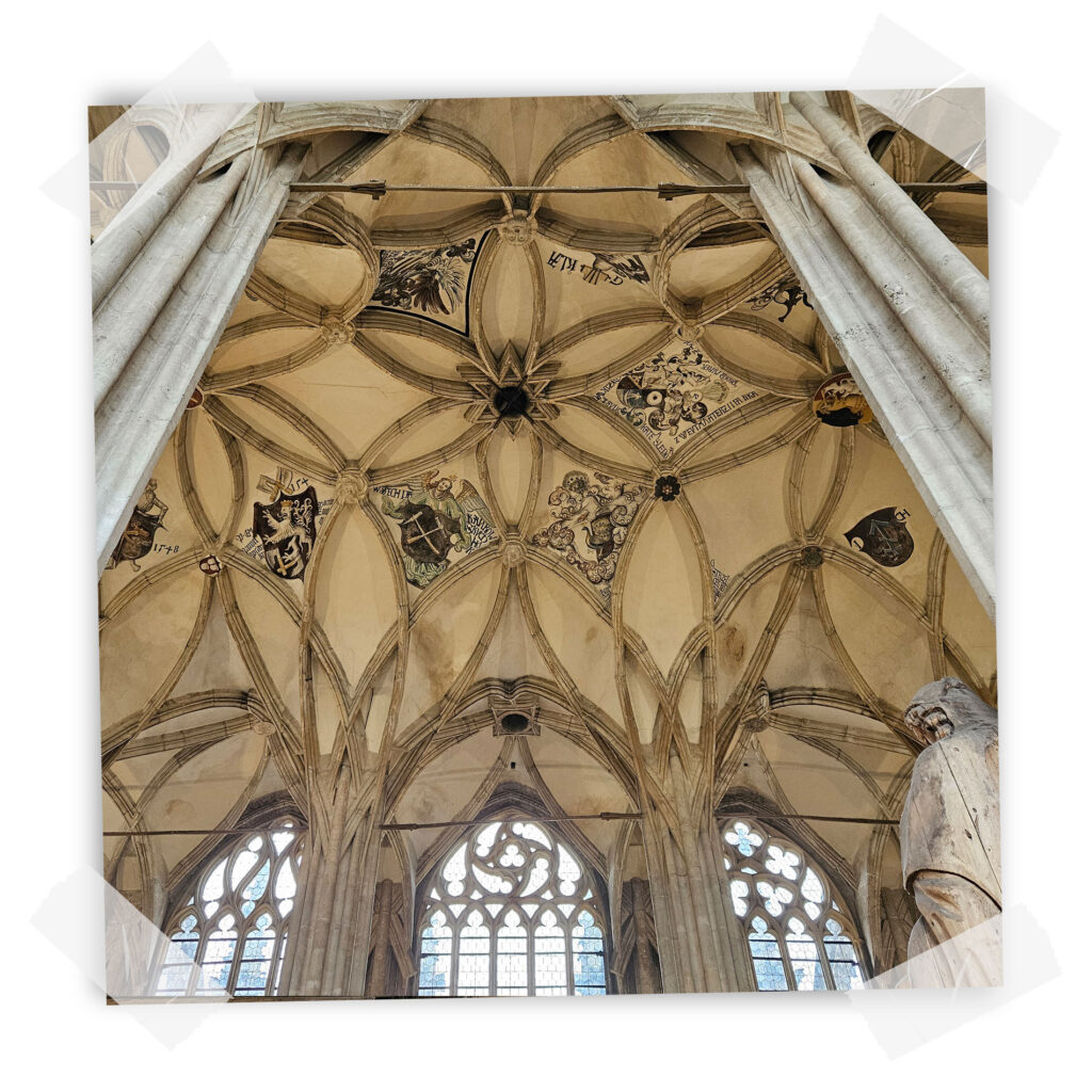 deckengewoelbe Kutna hora kathedrale
